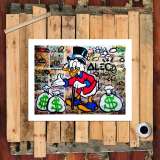 Scrooge McDuck HD Canvas Print Home Decor Paintings Wall Art Pictures