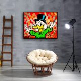 Scrooge McDuck HD Canvas Print Home Decor Paintings Wall Art Pictures