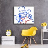 money master HD Canvas Print Home Decor Paintings Wall Art Pictures