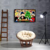 A Gathering Of Rich People HD Canvas Print Home Decor Paintings Wall Art Pictures