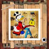 Scrooge McDuck HD Canvas Print Home Decor Paintings Wall Art Pictures