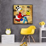 Scrooge McDuck HD Canvas Print Home Decor Paintings Wall Art Pictures