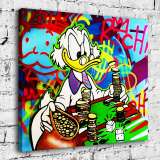 Scrooge McDuck HD Canvas Print Home Decor Paintings Wall Art Pictures