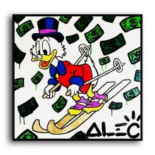 Scrooge McDuck HD Canvas Print Home Decor Paintings Wall Art Pictures