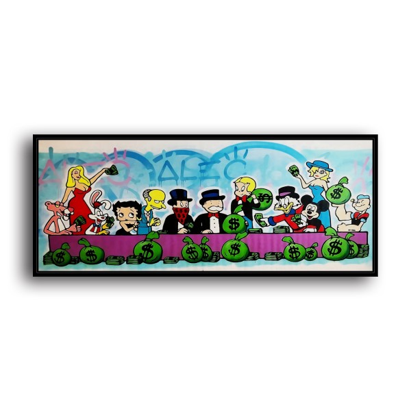 Rich family portrait HD Canvas Print Home Decor Paintings Wall Art Pictures