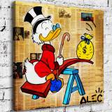 Scrooge McDuck HD Canvas Print Home Decor Paintings Wall Art Pictures