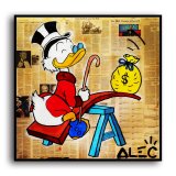 Scrooge McDuck HD Canvas Print Home Decor Paintings Wall Art Pictures