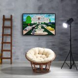 Rich man's castle luxury car HD Canvas Print Home Decor Paintings Wall Art Pictures