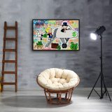 Rich man's plane HD Canvas Print Home Decor Paintings Wall Art Pictures