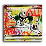 Rich man's plane HD Canvas Print Home Decor Paintings Wall Art Pictures