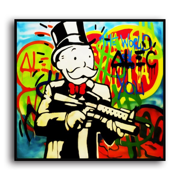 money master HD Canvas Print Home Decor Paintings Wall Art Pictures