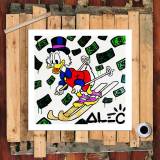 Scrooge McDuck HD Canvas Print Home Decor Paintings Wall Art Pictures