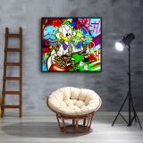 Scrooge McDuck HD Canvas Print Home Decor Paintings Wall Art Pictures