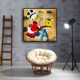 Scrooge McDuck HD Canvas Print Home Decor Paintings Wall Art Pictures