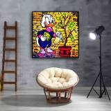 Scrooge McDuck's cash cow HD Canvas Print Home Decor Paintings Wall Art Pictures