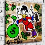 Scrooge McDuck HD Canvas Print Home Decor Paintings Wall Art Pictures