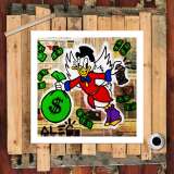 Scrooge McDuck HD Canvas Print Home Decor Paintings Wall Art Pictures