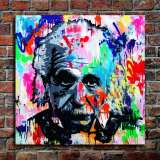 Einstein HD Canvas Print Home Decor Paintings Wall Art Pictures