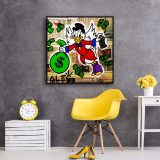 Scrooge McDuck HD Canvas Print Home Decor Paintings Wall Art Pictures