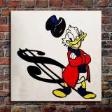 Scrooge McDuck HD Canvas Print Home Decor Paintings Wall Art Pictures