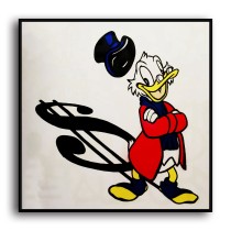 Scrooge McDuck HD Canvas Print Home Decor Paintings Wall Art Pictures