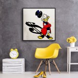 Scrooge McDuck HD Canvas Print Home Decor Paintings Wall Art Pictures