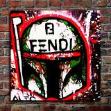 Helmet HD Canvas Print Home Decor Paintings Wall Art Pictures