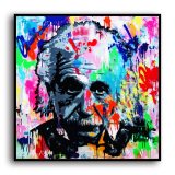 Einstein HD Canvas Print Home Decor Paintings Wall Art Pictures