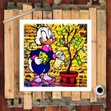 Scrooge McDuck's cash cow HD Canvas Print Home Decor Paintings Wall Art Pictures