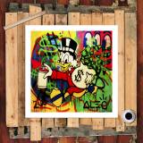 Scrooge McDuck HD Canvas Print Home Decor Paintings Wall Art Pictures