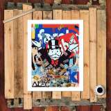 Rich master HD Canvas Print Home Decor Paintings Wall Art Pictures