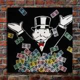Rich man's money HD Canvas Print Home Decor Paintings Wall Art Pictures