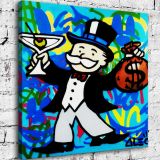 Rich man HD Canvas Print Home Decor Paintings Wall Art Pictures