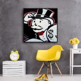 Rich master HD Canvas Print Home Decor Paintings Wall Art Pictures