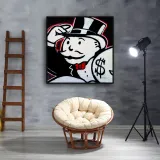 Rich master HD Canvas Print Home Decor Paintings Wall Art Pictures