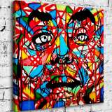Abstract figure painting HD Canvas Print Home Decor Paintings Wall Art Pictures
