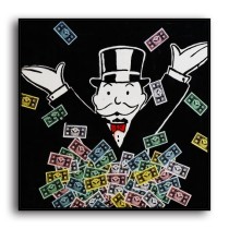 Rich man's money HD Canvas Print Home Decor Paintings Wall Art Pictures