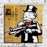 Rich master HD Canvas Print Home Decor Paintings Wall Art Pictures
