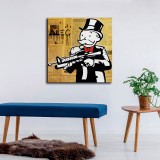 Rich master HD Canvas Print Home Decor Paintings Wall Art Pictures
