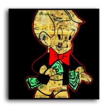 Rich little master HD Canvas Print Home Decor Paintings Wall Art Pictures