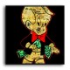 Rich little master HD Canvas Print Home Decor Paintings Wall Art Pictures