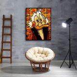 Scrooge McDuck HD Canvas Print Home Decor Paintings Wall Art Pictures