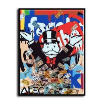 Rich master HD Canvas Print Home Decor Paintings Wall Art Pictures
