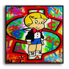 Rich little master HD Canvas Print Home Decor Paintings Wall Art Pictures