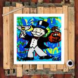 Rich man HD Canvas Print Home Decor Paintings Wall Art Pictures