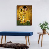 The Kiss Gustav Klimt HD Canvas Print Home Decor Paintings Wall Art Pictures