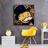 Rich master HD Canvas Print Home Decor Paintings Wall Art Pictures