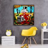 Scrooge McDuck HD Canvas Print Home Decor Paintings Wall Art Pictures