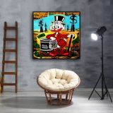 Scrooge McDuck HD Canvas Print Home Decor Paintings Wall Art Pictures