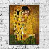 The Kiss Gustav Klimt HD Canvas Print Home Decor Paintings Wall Art Pictures